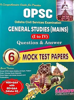 Disha Errorless 10 Chapterwise & Topic-wise Odisha OPSC/ OAS General Studies Prelims Previous Year Solved Paper 1 (2015 - 25) & Paper 2 (2021 - 25) with 10 Practice Sets