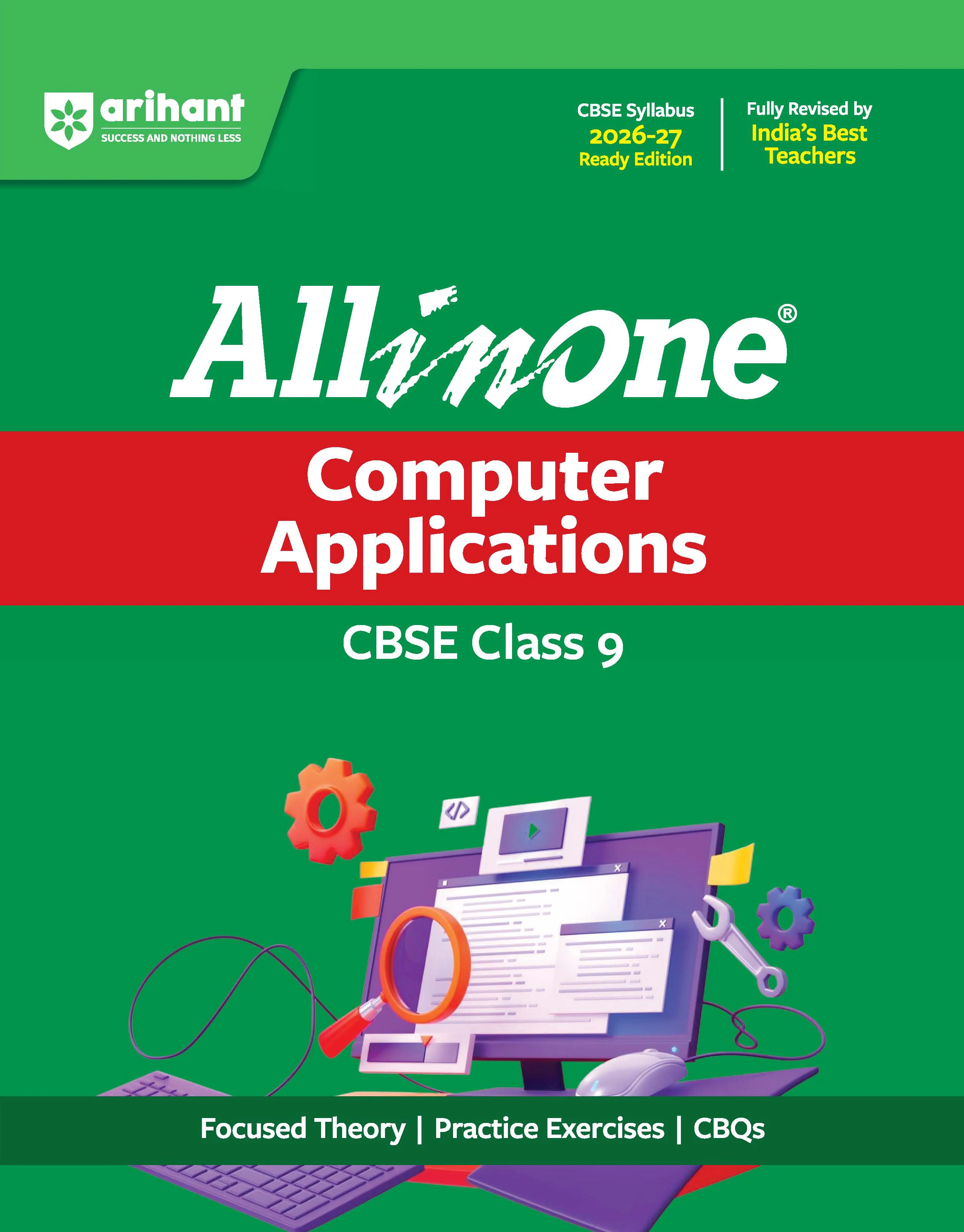 All in One Computer Applications Class 9 for CBSE Exam 2026-27
